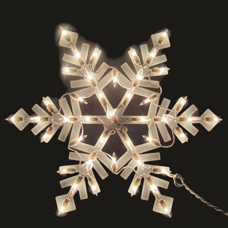 J HOFERT 18 in. Snowflake Plaque 1548-SN